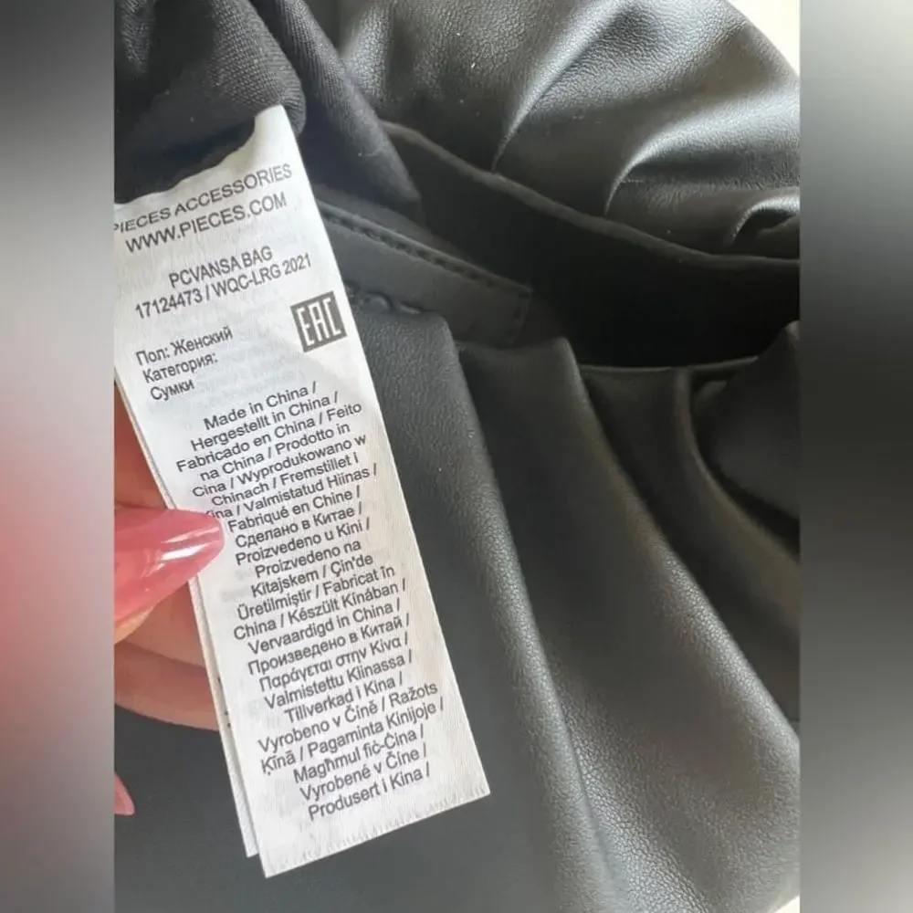 PIECES PCVANSA Bag (Black) - Picture 3 of 6